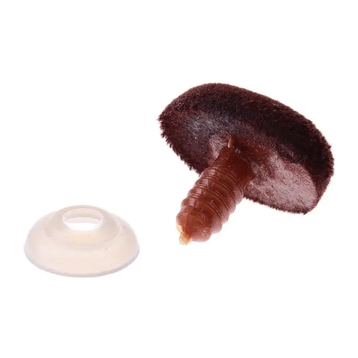 Носик винтовой с заглушкой, ворсистый, набор 2 шт., размер 1 шт.: 2.2&times;1.5 см