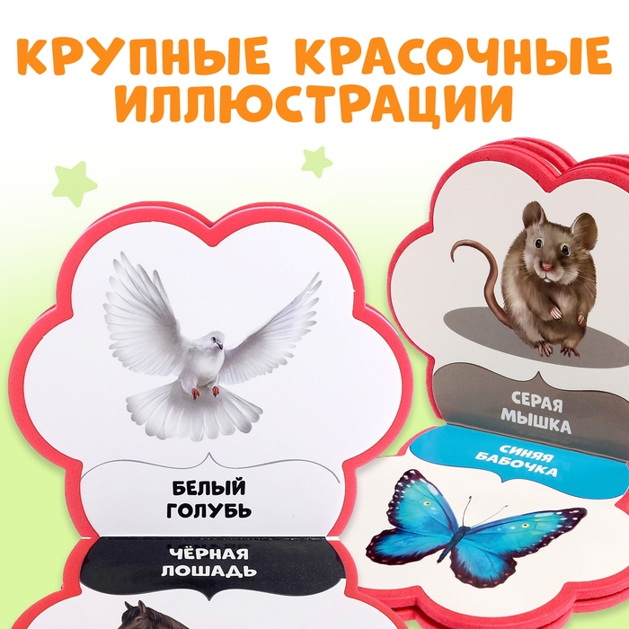 Мягкая книга EVA &laquo;Учим цвета&raquo;, 12 стр.