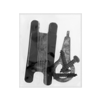 Защелка (мод.3187), межкомнатная, цвет матовый черный Защелка (мод.3187), межкомнатная, цвет матовый черный