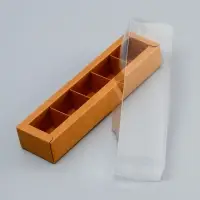 Коробка для 5 конфет, 22&times;5.5&times;3.5 см