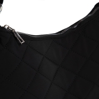 Сумка-багет на молнии, цвет чёрный Сумка-багет на молнии, цвет чёрный