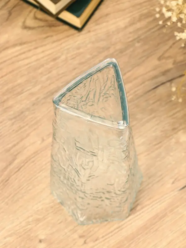 Ваза стекло настольная "Джойс" 24х11х7,5 см, прозрачный