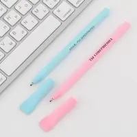 Ручка-эко, шариковая, синяя паста, 1.0 мм, МИКС