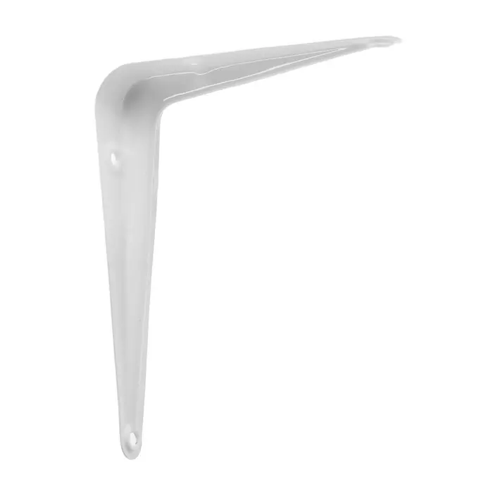 Кронштейн ТУНДРА, 125&times;100&times;0.8 мм, белый