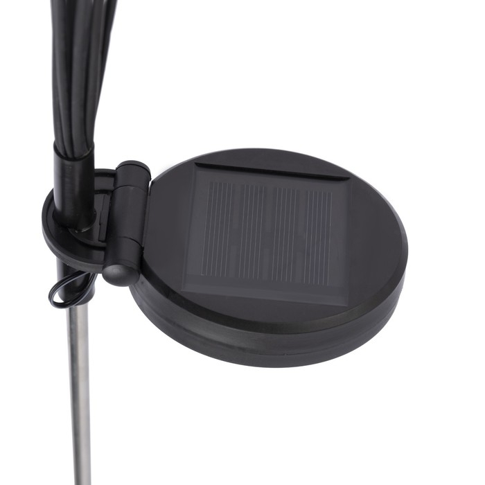 Садовый светильник на солнечной батарее &laquo;Шарики&raquo;, 68 см, 10 LED, свечение мульти