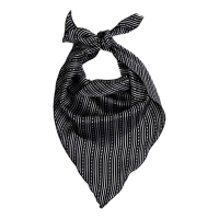 Бандана чёрная с рисунком, р. 85 × 44 см Бандана чёрная с рисунком, р. 85 × 44 см