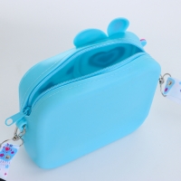 Сумка детская на молнии &laquo;Выбражулька&raquo;, цвет голубой