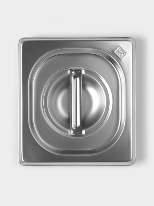 Крышка к гастроемкости 1/6 176x162 мм, толщина 0,8 мм