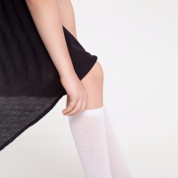 Гольфы детские, цвет белый, размер 16-18