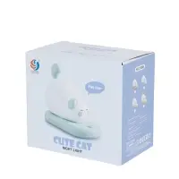 Ночник "Котёнок на коврике" LED 3Вт 5V USB АКБ 9х15х13,2 см