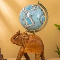 Глобус сувенирный, 25&times;16&times;36 см, подставка дерево