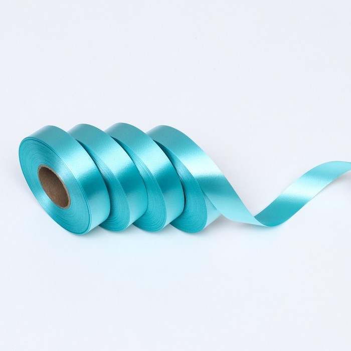 Лента для декора и подарков, ментол 2 см х 45 м