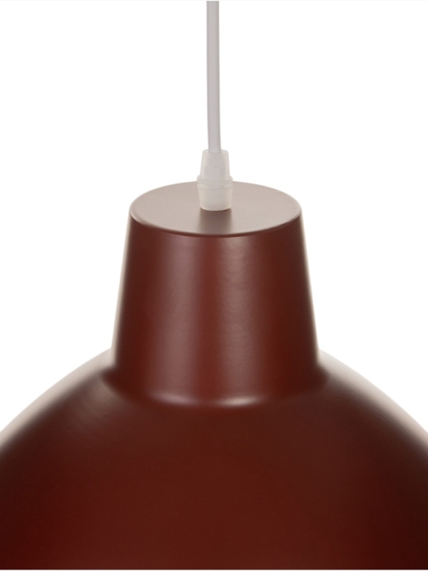 Светильник Richard 1х40Вт Е27 пр-1м бордовый 32,5х32,5х27см