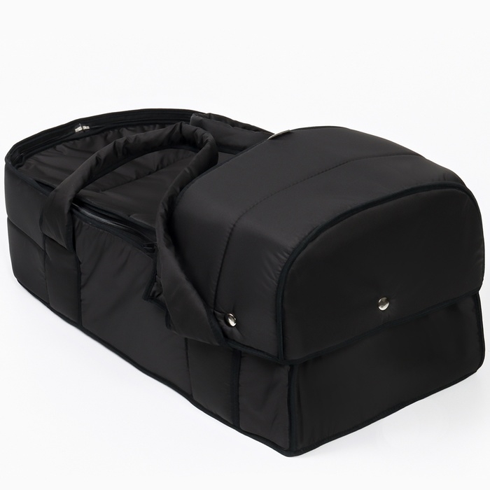 Люлька-переноска для новорожденных  &laquo;Ассорти&raquo;, цвет чёрный