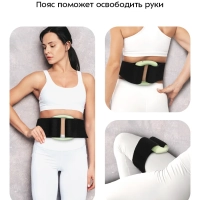 Перкуссионный массажер 2 в 1 КТ-5936