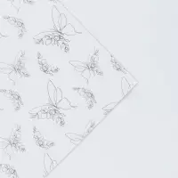 Бумага упаковочная тишью &laquo;Бабочки&raquo;, 50 х 70 см