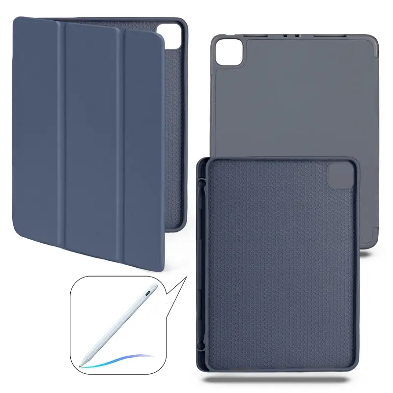 Чехол-книжка iPd Air 13 (2024) Smart case (Pencil) Lavender Gray №5