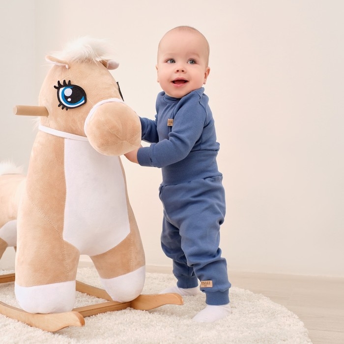 Штаны детские MINAKU, цвет синий, рост 68-74 см Штаны детские MINAKU, цвет синий, рост 68-74 см