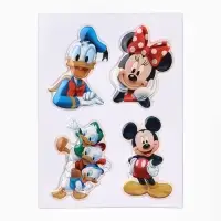 Объемные 3D стикеры на телефон &laquo;Мышки&raquo;, 4 шт, 3 &times; 3 см