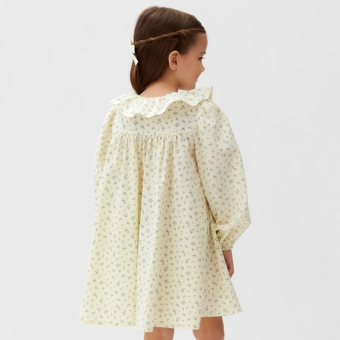 Платье детское с воротником KAFTAN, р.32 (110-116 см)