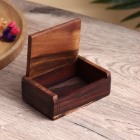 Шкатулка резная "Слон" дерево соно, 11х7х3,5 см