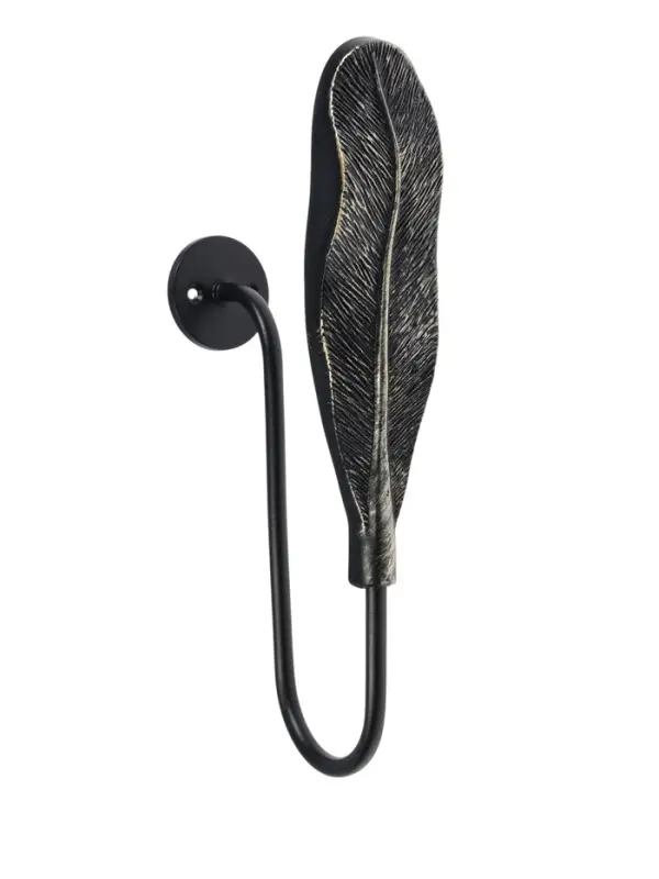 Крючок для штор CAPPIO KS040, цвет черный с золотом, набор 2 шт