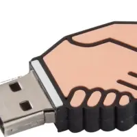 Флешка &laquo;Рукопожатие&raquo;, 16 Гб