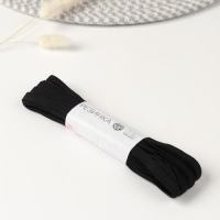 Резинка вязаная, 8 мм, 10 ± 0,5 м, цвет чёрный Резинка вязаная, 8 мм, 10 ± 0,5 м, цвет чёрный