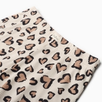 Пижама женская (лонгслив и шорты) KAFTAN Leo love размер 40-42 Пижама женская (лонгслив и шорты) KAFTAN Leo love размер 40-42