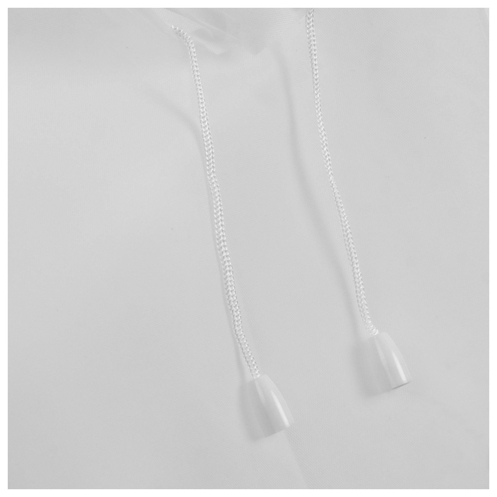 Дождевик - пончо maclay, р. универсальный, цвет белый Дождевик - пончо maclay, р. универсальный, цвет белый