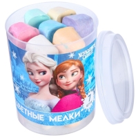 Набор цветных мелков Холодное сердце , 7 цветов Набор цветных мелков Холодное сердце , 7 цветов