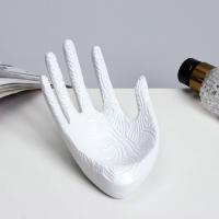 Подставка для украшений &laquo;Ладонь&raquo; 14&times;9&times;9, цвет белый