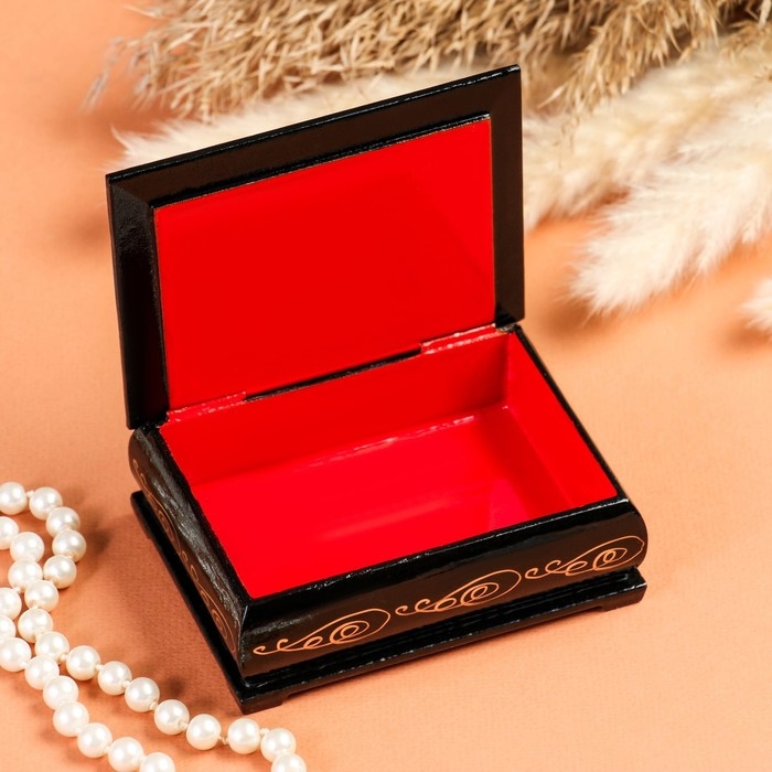 Шкатулка &laquo;Гиацинт&raquo;, 7,5&times;10 см, лаковая миниатюра