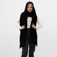 Снуд-трансформер MINAKU, р-р 56-58, цвет черный Снуд-трансформер MINAKU, р-р 56-58, цвет черный