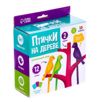 Развивающий набор &laquo;Птички на дереве&raquo;, сортер, 2 дерева, 12 птичек