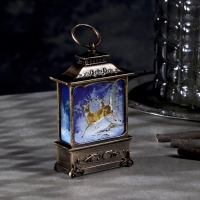 Светодиодная фигура «Олени в лесу» 7.6 × 13.5 × 3.2 см, пластик, батарейки AG13х3 (в комплекте), свечение тёплое белое Светодиодная фигура «Олени в лесу» 7.6 × 13.5 × 3.2 см, пластик, батарейки AG13х3 (в комплекте), свечение тёплое белое