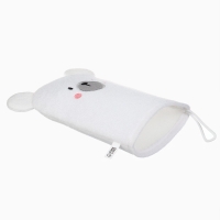 Детская мочалка для купания &laquo;Медвежонок&raquo;, махра