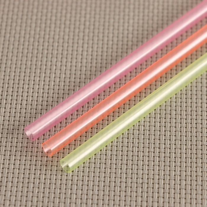 Трубочки одноразовые для напитков, 21 см, d=5 мм, 100 шт, с гофрой, цвет микс Трубочки одноразовые для напитков, 21 см, d=5 мм, 100 шт, с гофрой, цвет микс