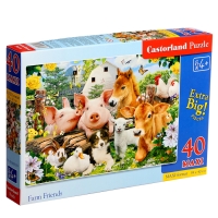 Макси-пазл &laquo;Друзья на ферме&raquo;, 40 элементов
