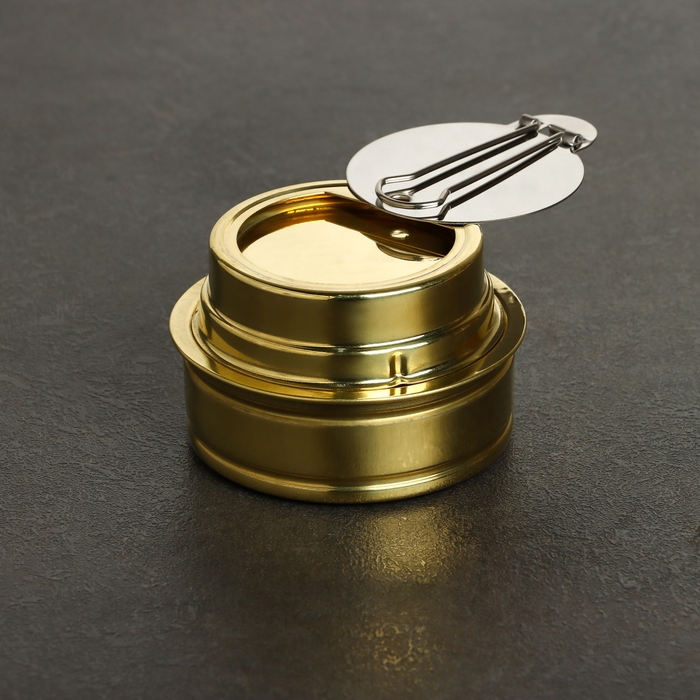 Горелка спиртовая, туристическая, 7.4 х 4.6 см