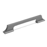 Ручка-скоба CAPPIO RSC020, алюминий, м/о 128 мм, цвет графит Ручка-скоба CAPPIO RSC020, алюминий, м/о 128 мм, цвет графит