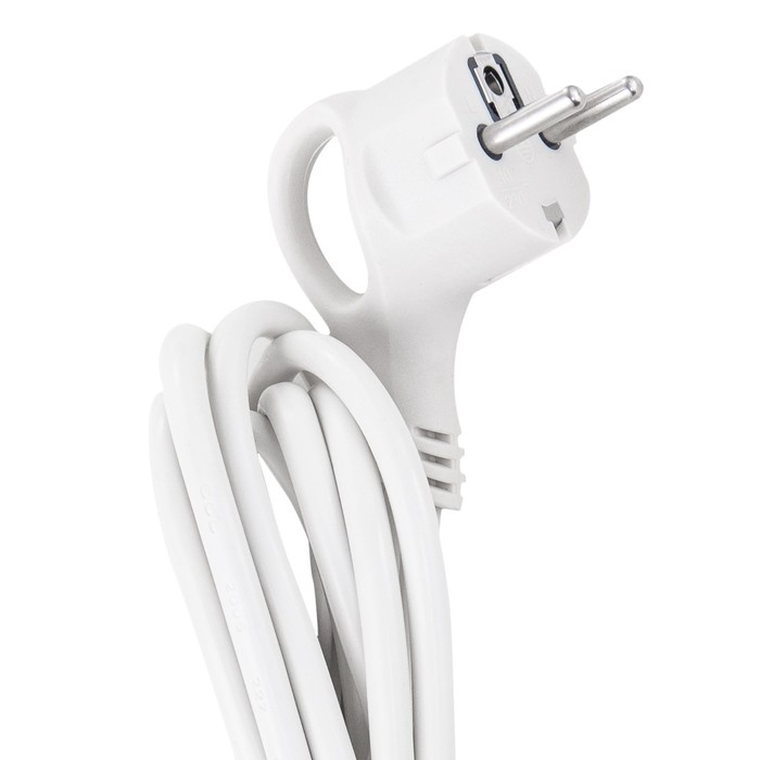 Сетевой фильтр, 5 гнезд, 5м, с/з, со шторками, с выкл, 2200Вт, 10А, бел, 32577 2, duwi