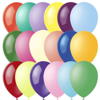 Шар латексный 12", пастель + декоратор, набор 100 шт., цвета МИКС Шар латексный 12", пастель + декоратор, набор 100 шт., цвета МИКС