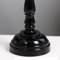 Ночник "Свеча на подставке" LED 0,5Вт от батареек 3хLR44 черный 6х6х14,5 см RISALUX Ночник "Свеча на подставке" LED 0,5Вт от батареек 3хLR44 черный 6х6х14,5 см RISALUX