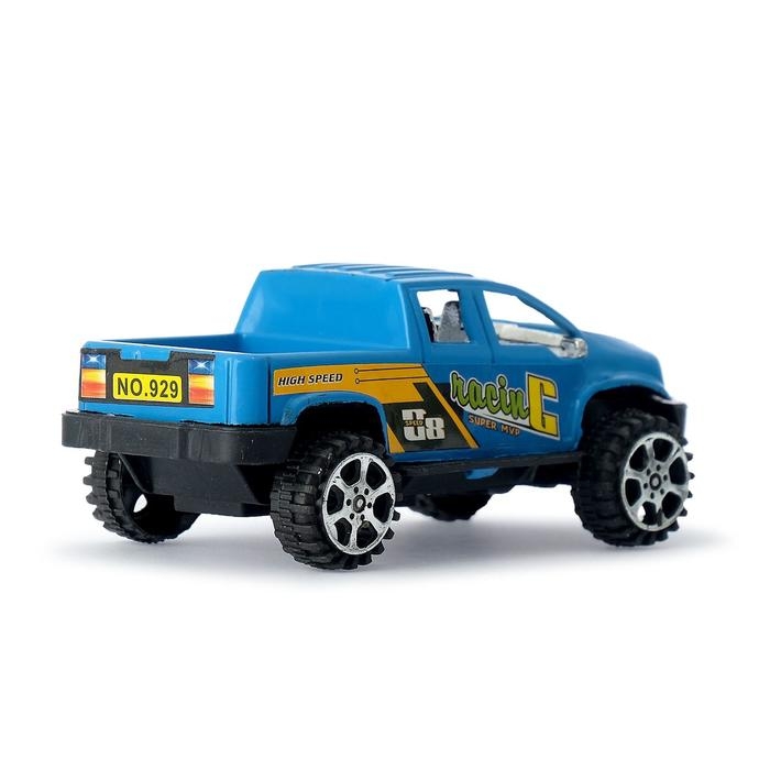 Машина инерционная &laquo;Джип-пикап&raquo;, цвета МИКС