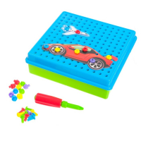 Конструктор винтовой &laquo;Конструктики: Транспорт&raquo;, 105 деталей