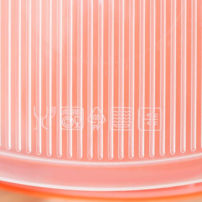 Набор пищевых контейнеров &laquo;BioFresh&raquo;, 4 шт: 0,23 л, 0,5 л, 0,9 л, 1,55 л, прозрачные, крышки микс