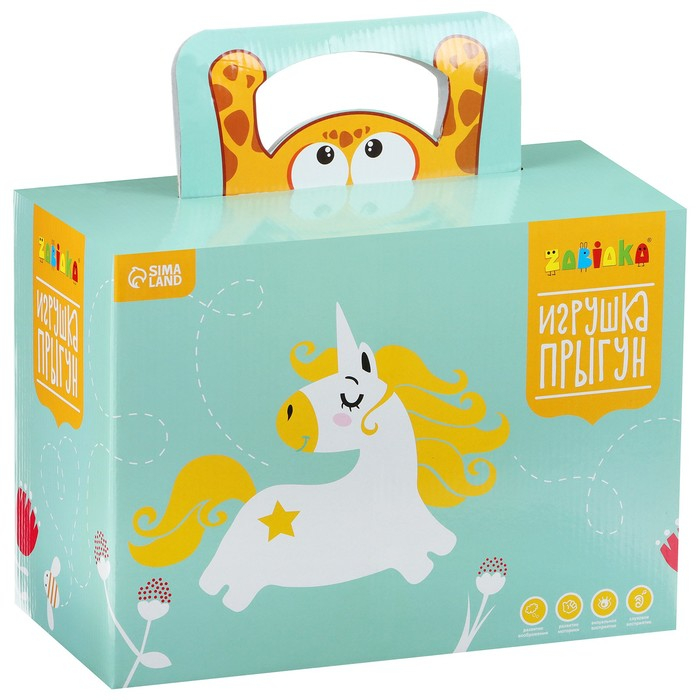 Попрыгун ZABIAKA «Коровка», текстильная отделка, h=50 см, 1400 г Попрыгун ZABIAKA «Коровка», текстильная отделка, h=50 см, 1400 г