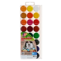 Акварель Луч ZOO, 24 цвета, без кисти Акварель Луч ZOO, 24 цвета, без кисти