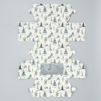 Коробка складная с двусторонним нанесением &laquo;С Новым годом&raquo; 16 х 10 х 10 см, Новый год